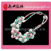 Shangdian Handwerkskultur Jade Edelstein Blume handgemachten Schmuck